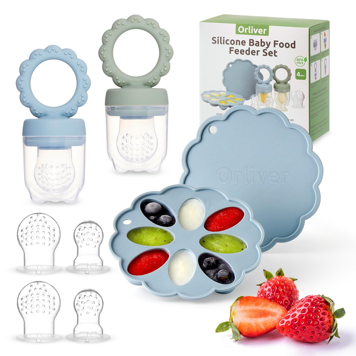 Baby Fruit Feeder Set
