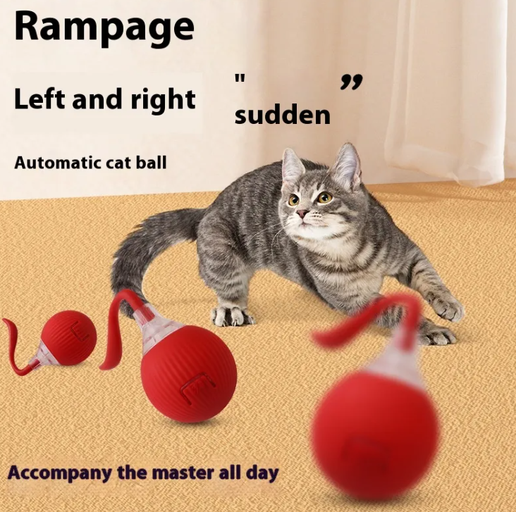 Interactive Cat Ball